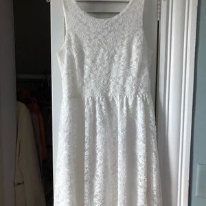White summer dress